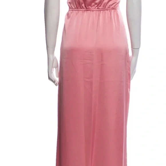 MILLY Lilliana Slip Rose Gold Dress - Picture 3 of 4